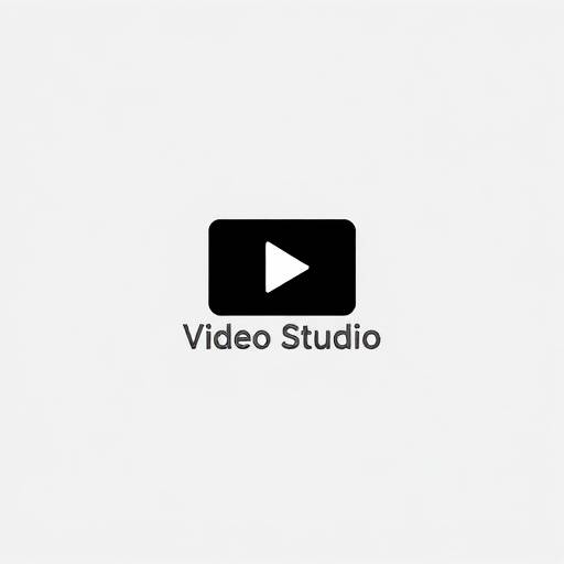 Logotipo pequeño de la videostudio